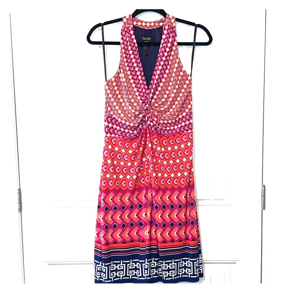 Laundry by Shelli Segal dress.
